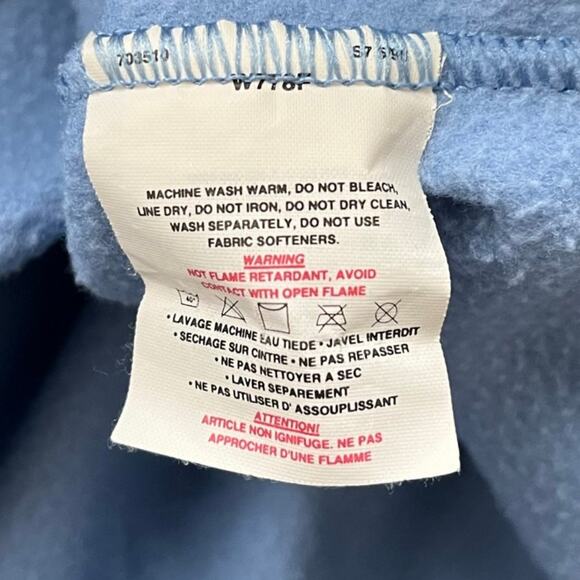 Patagonia Women's Micro D-Luxe Blue Fleece Pullover Jacket Size XS - Picture 9 of 9